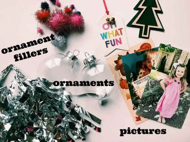 diy christmas photo ornaments