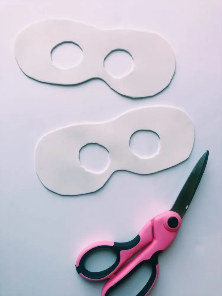 Easter Bunny Mask template