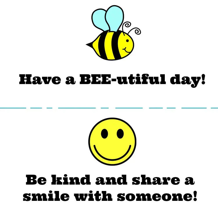 printable lunch box notes