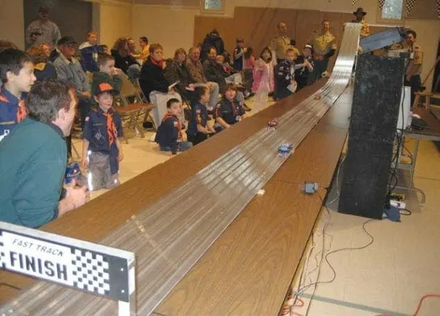 Pinewood Derby Track