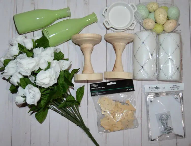 spring mantel decorations