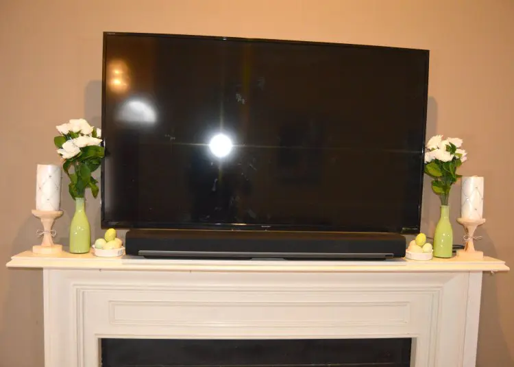 spring mantel idea