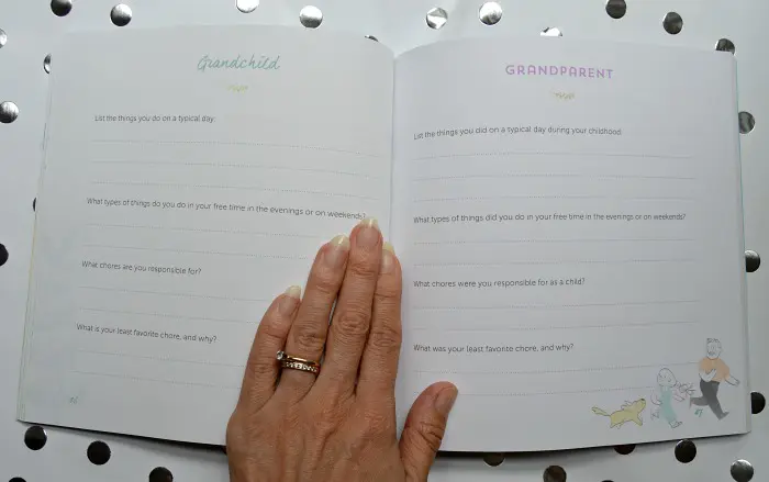 grandparents book to fill out