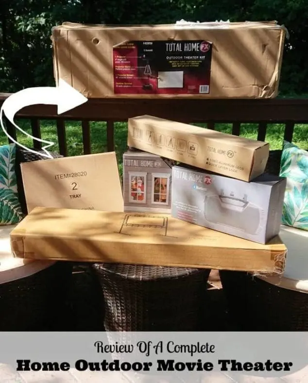 home outdoor movie theater