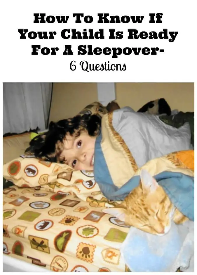 ready for a sleepover?