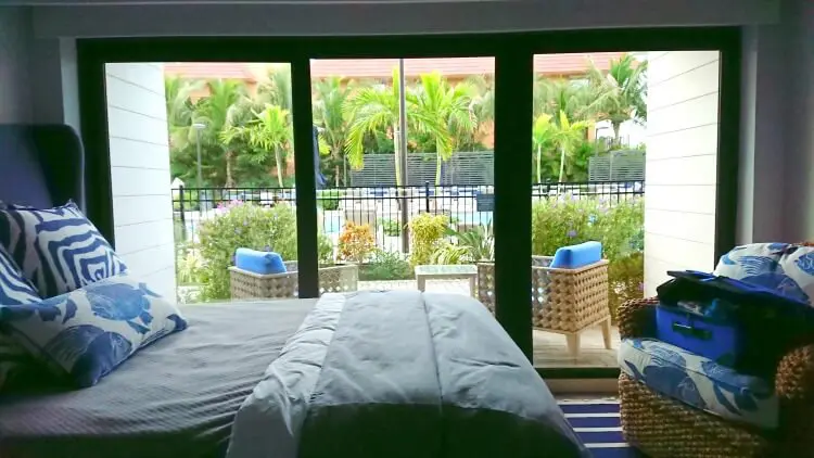anna maria beach resort room and patio