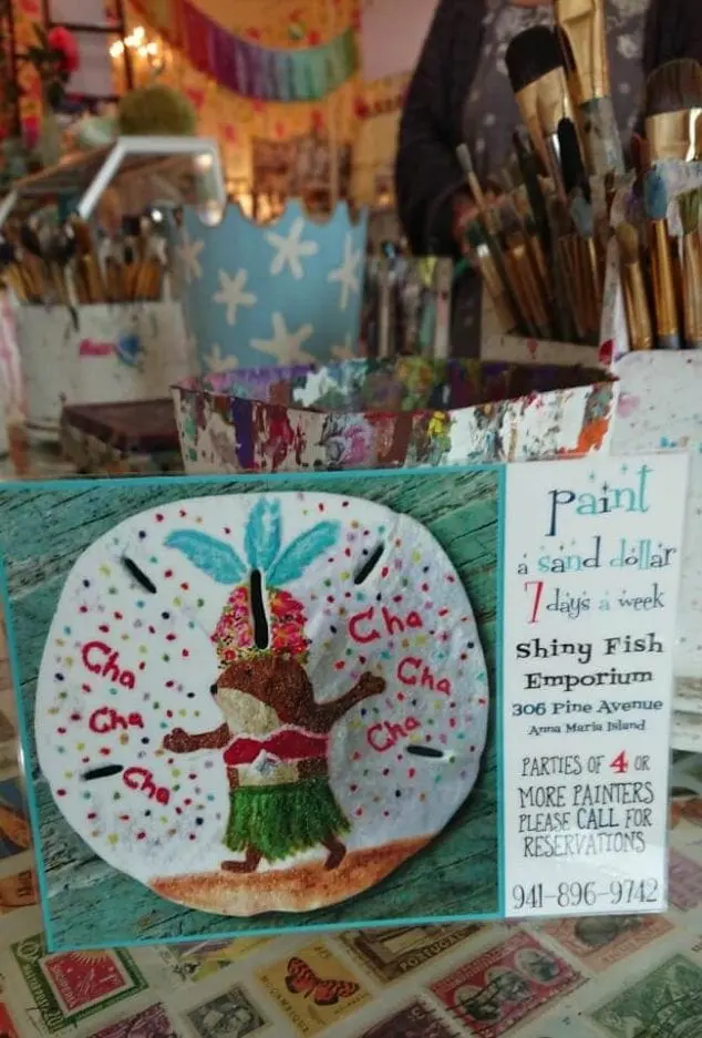 paint a sand dollar