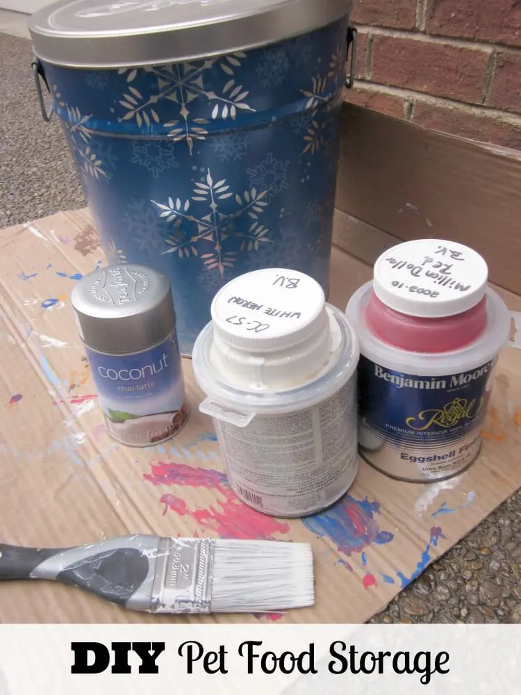 diy pet food storage containers