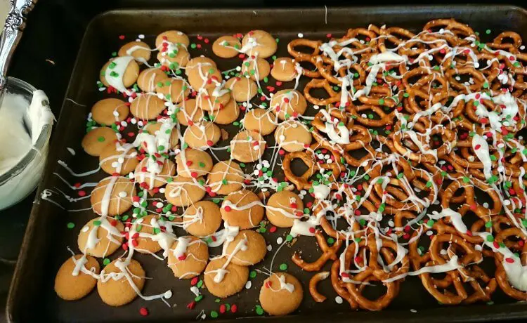 white christmas chex mix