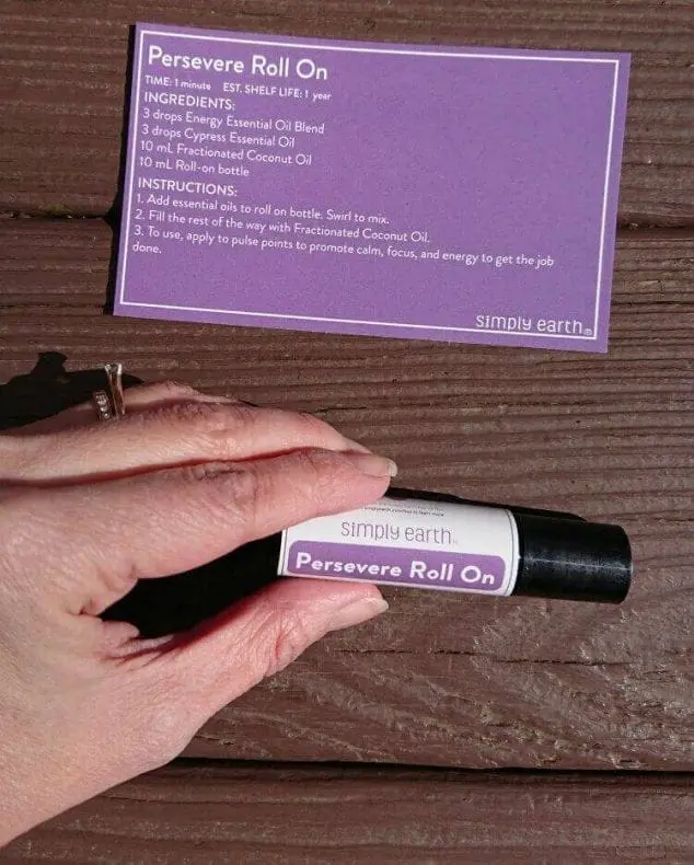 Persevere EO Roll On Recipe