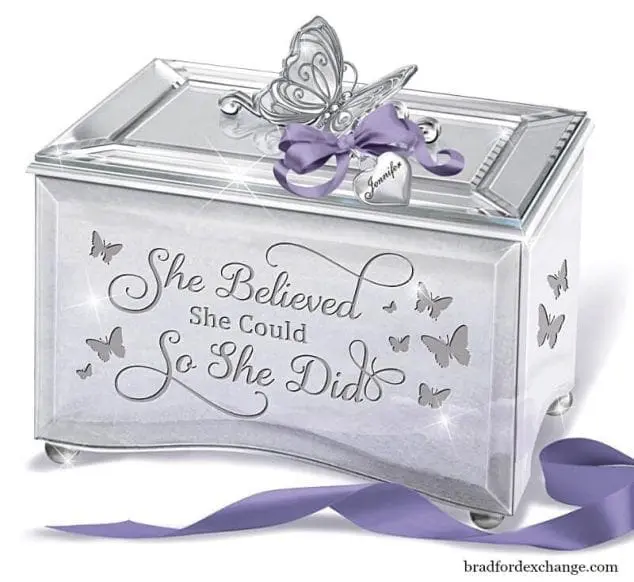 she believed music box