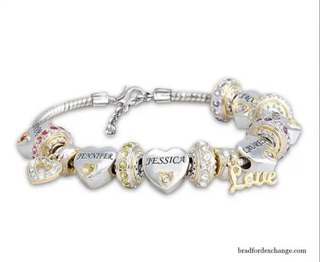 family birthstone bracelet