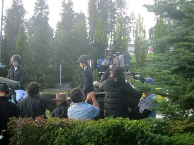 Kasey Rohl Flicka 3 Filming