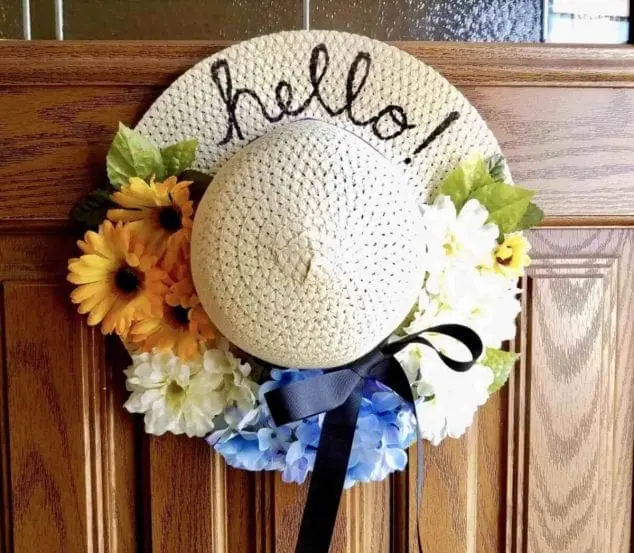hat wreath