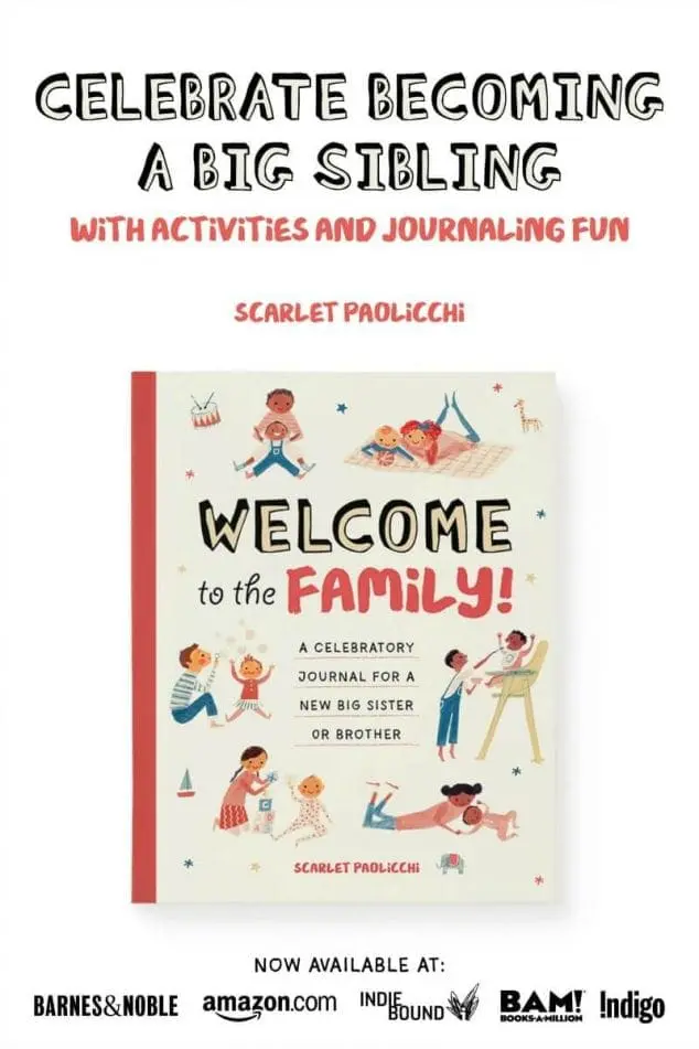 Book for Welcoming A New Baby In The Family