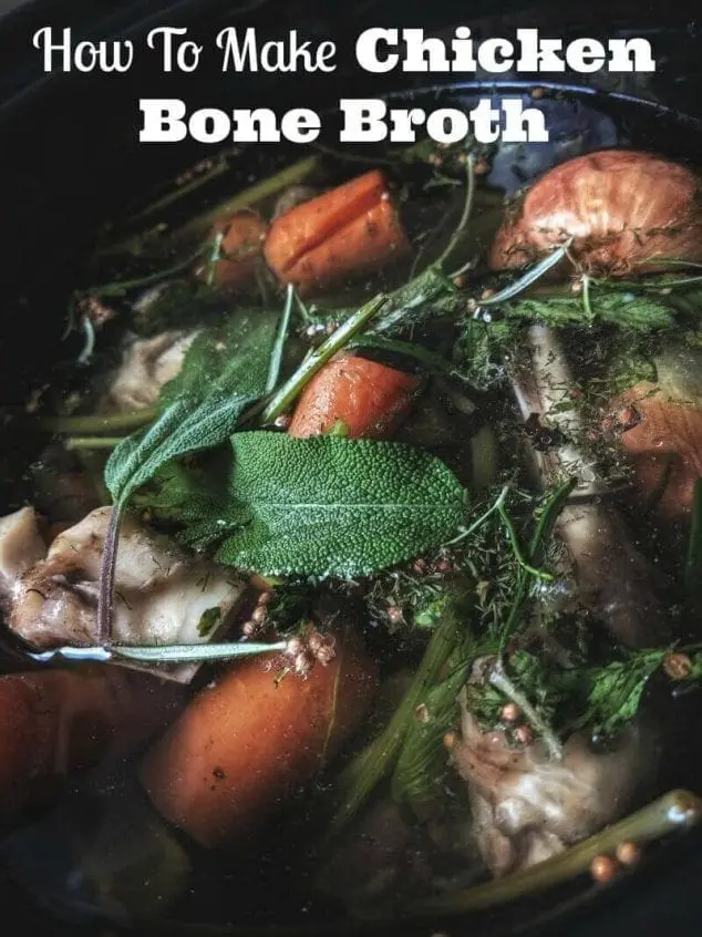 how to make chicken bone broth