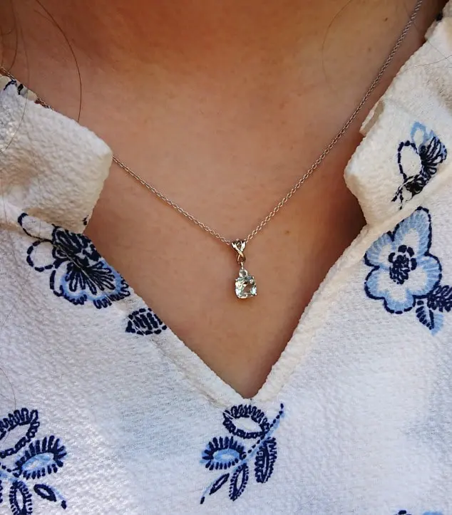 aquamarine necklace