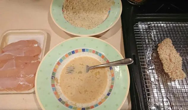 chicken tender breading