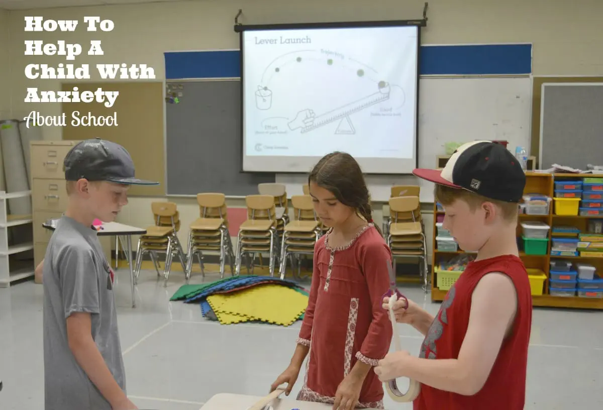 How To Help A Child With Anxiety about school