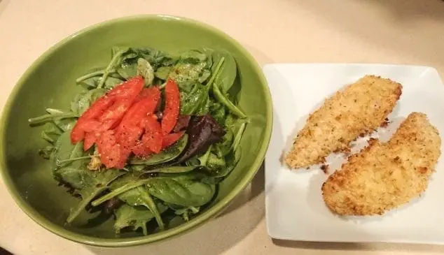 baked tenders dinner