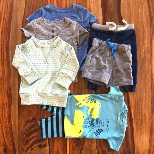 toddler boys capsule wardrobe