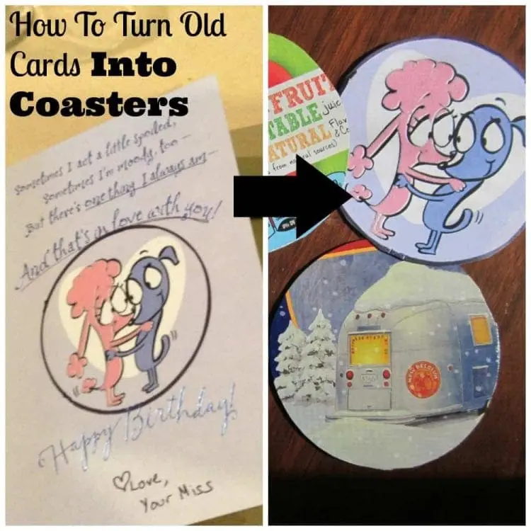 how to reuse greeting cards