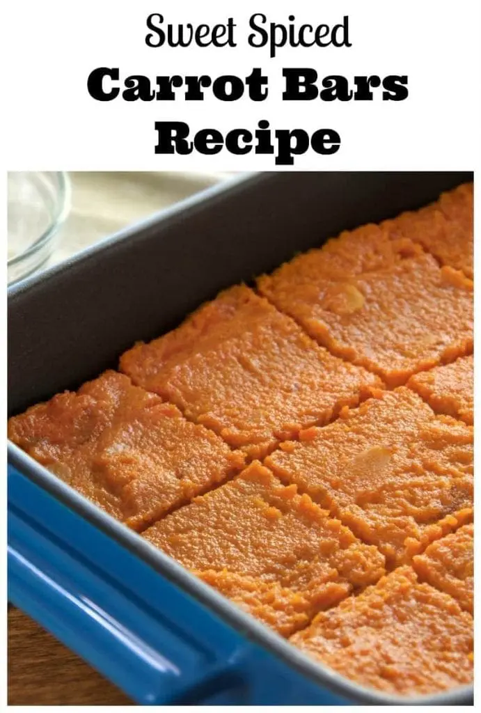 carrot bar recipe