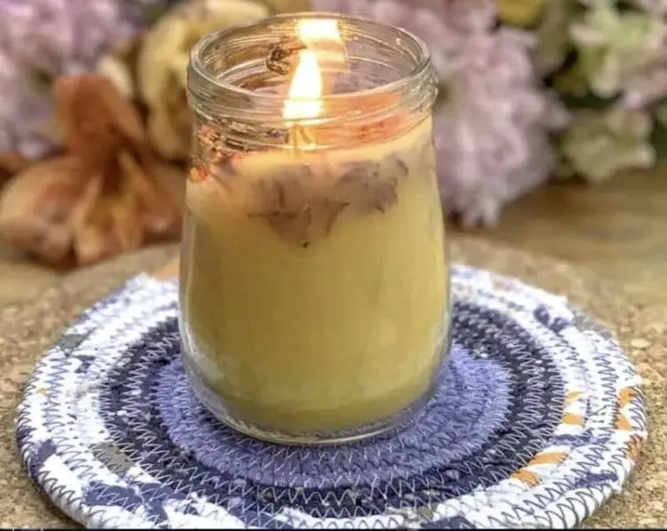 diy beeswax candles