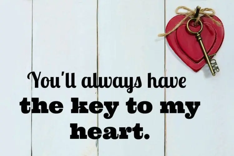 creative valentine gift- the key to my heart