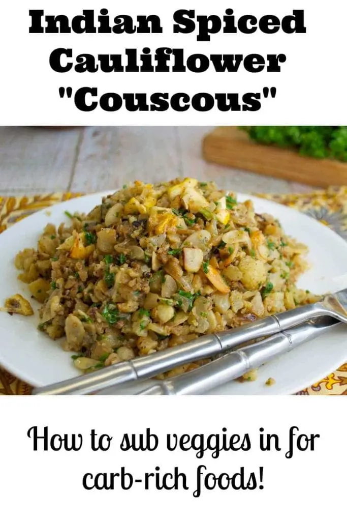 how to sub veggies in for carb rich foods