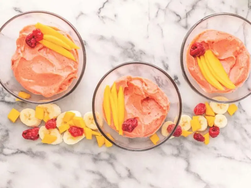 ice cream smoothie bowl for toddlers