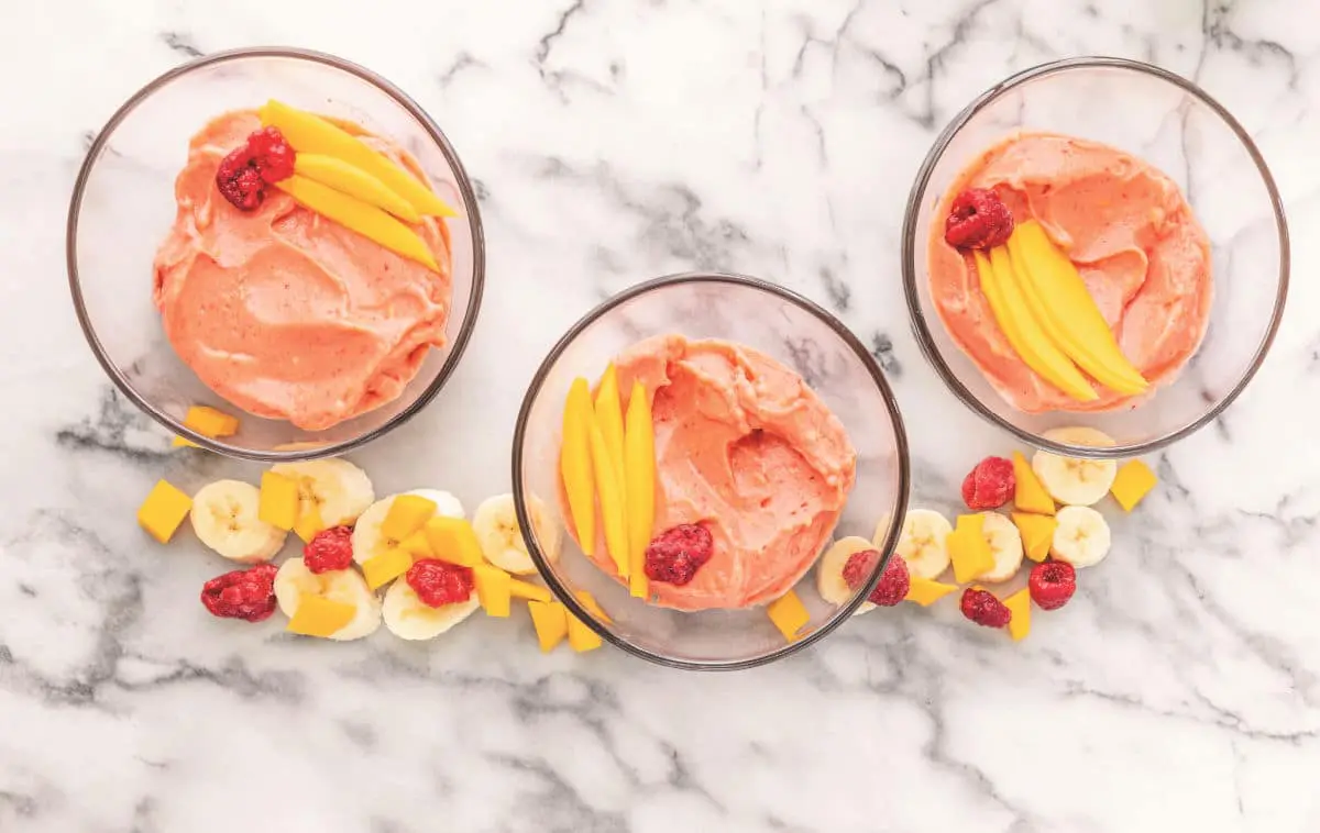 ice cream smoothie bowl for toddlers