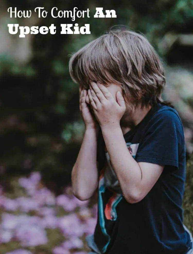 upset kid