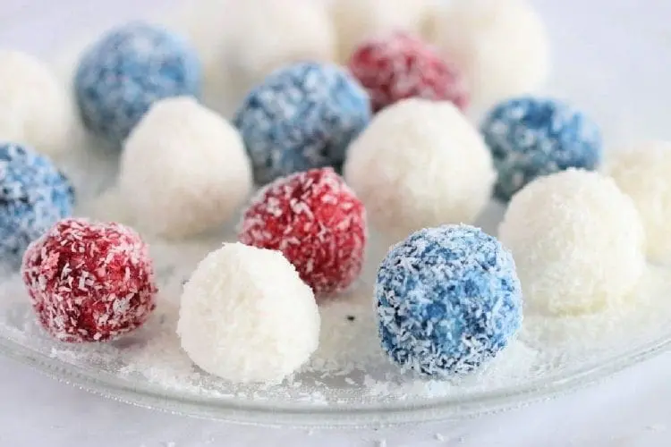 no bake coconut treats