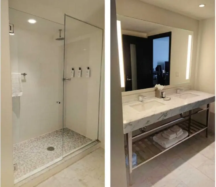 fontaine hotel bathrooms