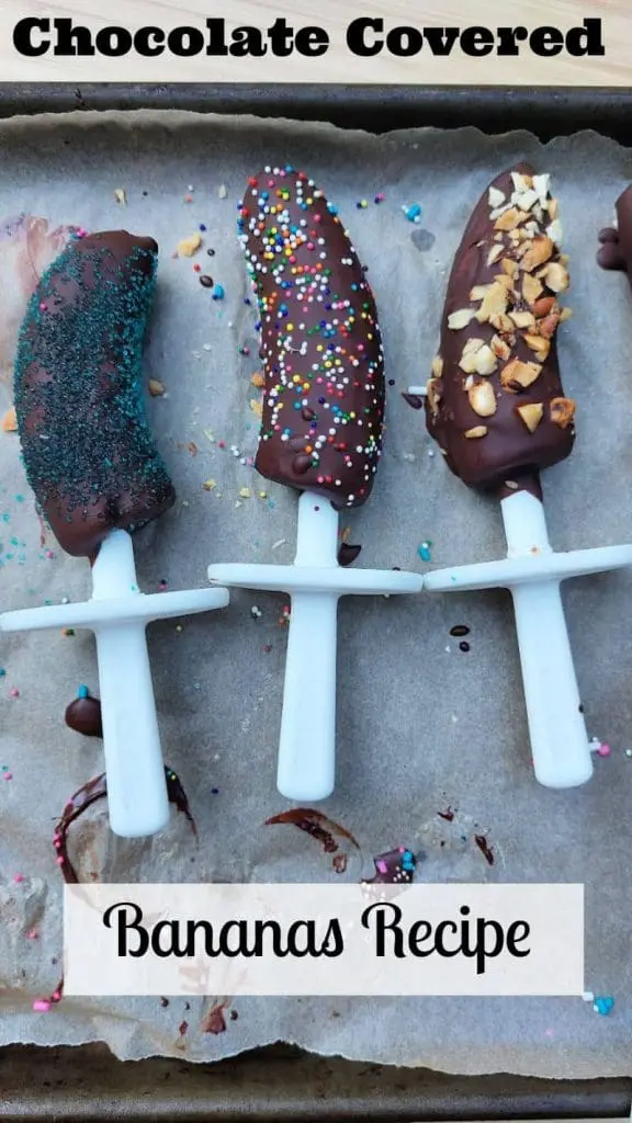 chocolate covered bananas recipe