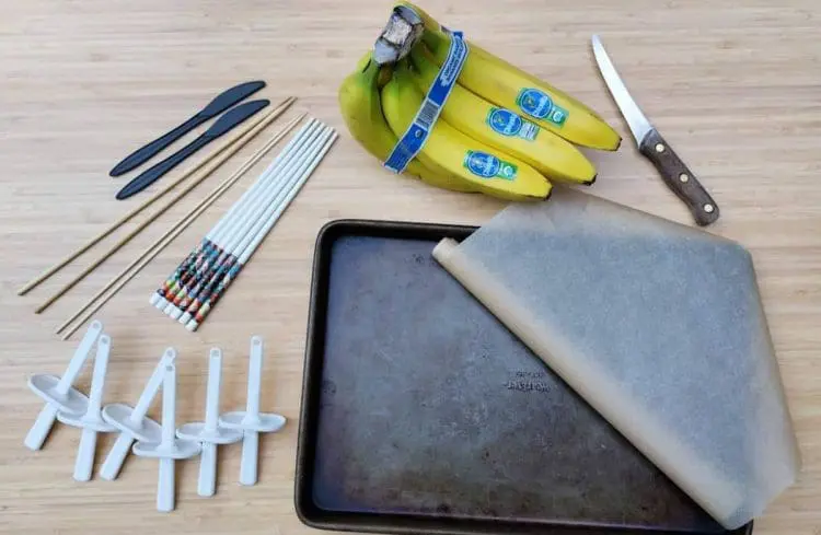 how to make frozen banana pops