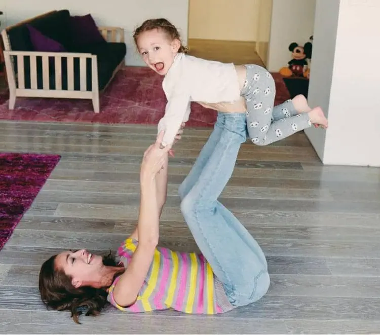 Flying Super Hero Yoga With Kids