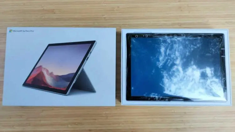 surface pro 7 new in box