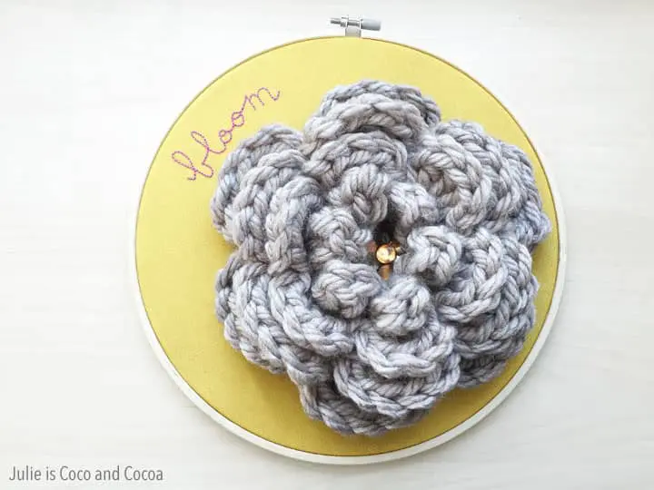 embroidery crochet hoop