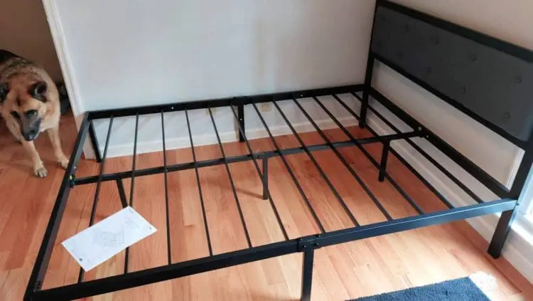 upholstered bed frame full