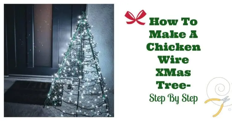 Chicken Wire XMas Tree