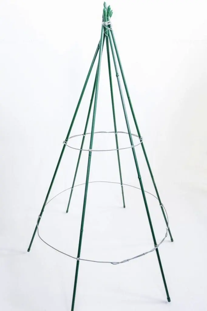 plant stake christmas tree