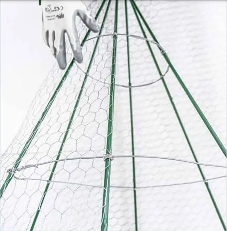 wrap chicken wire