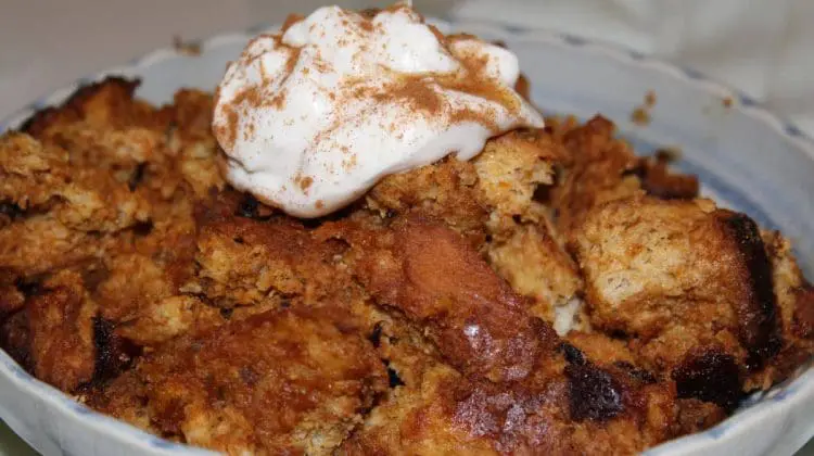 easy pumpkin bread pudding
