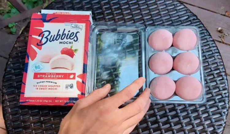 Bubbies mochi ice cream