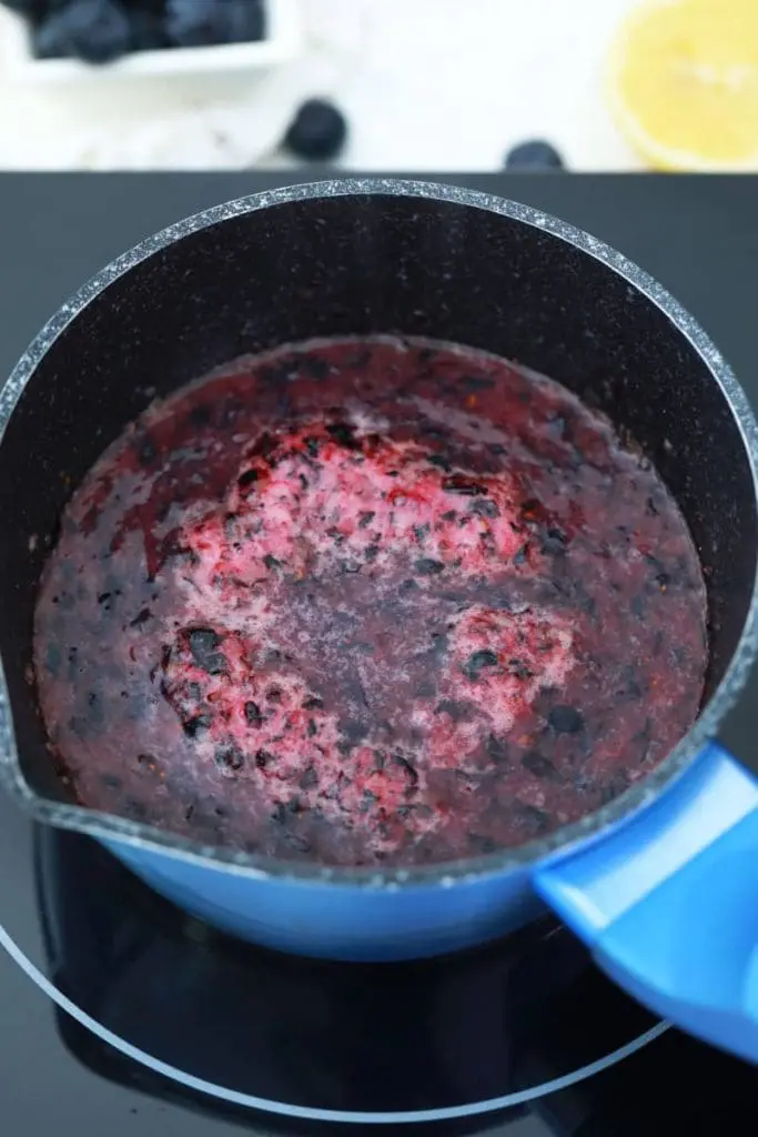 blueberry puree