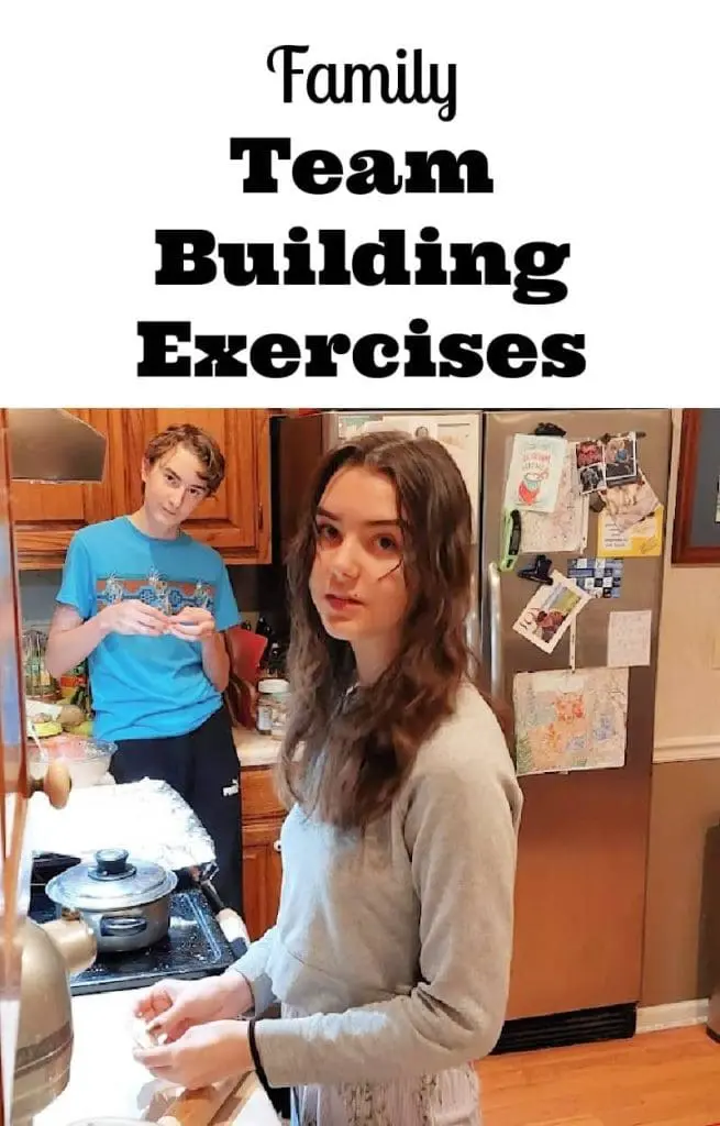 family team building exercises