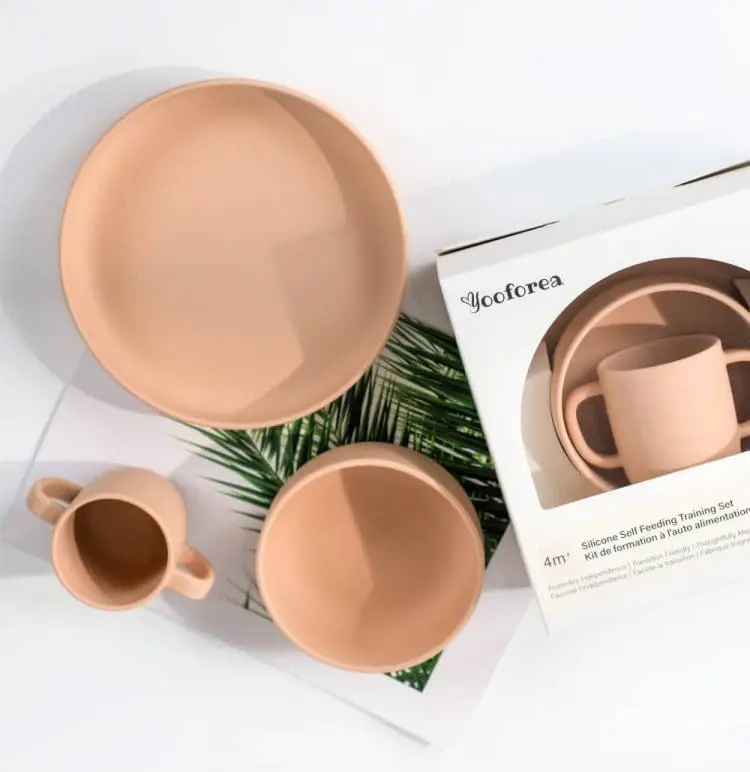 baby self feeding set