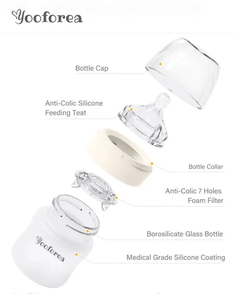 glass baby bottles